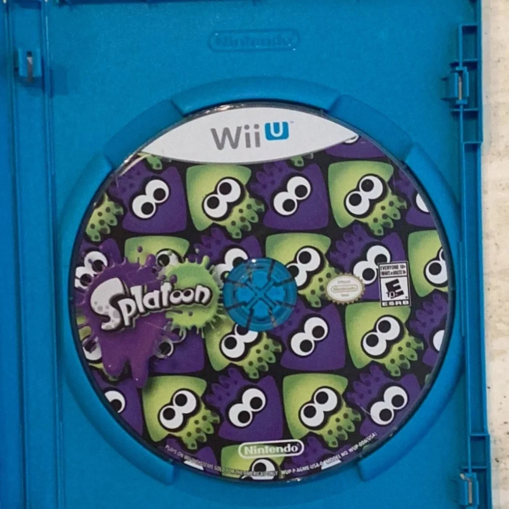 Splatoon Nintendo Wii U Game CIB Tested